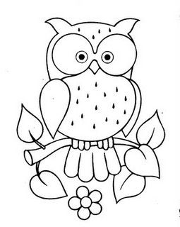 I'm not an owl person really, but I know a few who are. They would love this little fellow! Owl Crafts, Patch Aplique, Pola Sulam, Owl Patterns, Owl Art, Digi Stamps, Applique Patterns, Digital Stamps, Colouring Pages