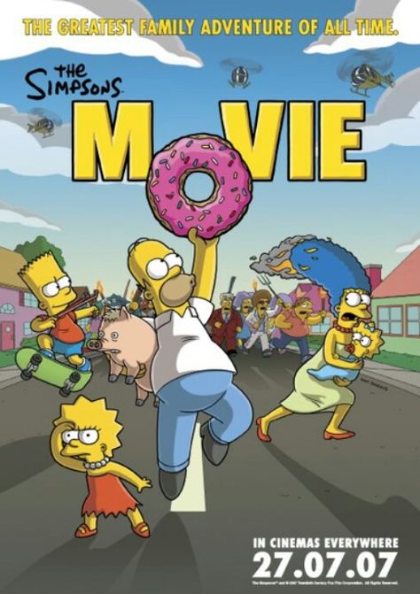 The Simpson Movie watch it it will blast your mind out boom Rambo 4, Simpsons Movie, The Simpsons Movie, Simpsons Art, Matt Groening, Homer Simpson, Hd Movies, The Simpsons, Animated Movies