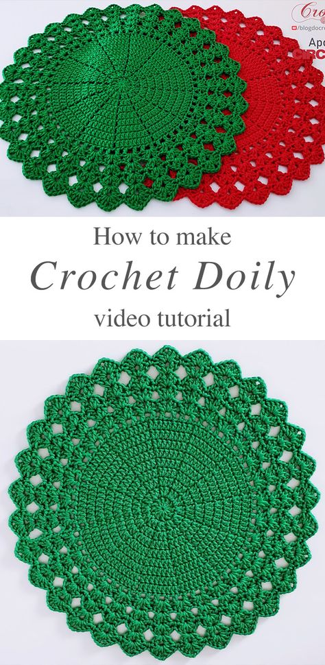 Crochet Placemat Patterns, Free Crochet Doily Patterns, Crochet Placemats, Crochet Dollies, Placemats Patterns, Pola Amigurumi, Crochet Doily Patterns, Crochet Doily, Doily Patterns