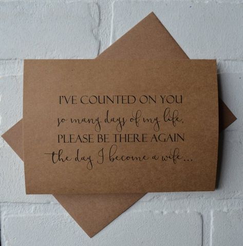 IVE COUNTED on YOU so many days of my life will you be my bridesmaid card maid of honor cards bridal Father Card, Asking Bridesmaids, Count On You, Be My Bridesmaid Cards, Bridesmaid Proposal Cards, Wedding Greeting Cards, Bridal Party Proposal, Wedding 2024, Bridesmaid Cards