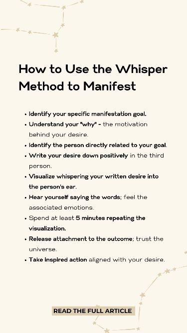 Manifesting Money Whisper Manifestation, The Whisper Method, Whisper Method, Message Of Encouragement, Manifest Anything, Manifesting Dreams, Dream Symbols, Yoga Workouts, Feeling Excited