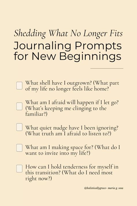 Starting over can feel overwhelming, but clarity comes when you slow down and reflect. Use these 5 journaling prompts to process your past, embrace your present, and step into your next chapter. ✨ 📍 Want more? Read my latest piece on new beginnings → Divorce Related Advice, Healing Heart Quotes, Making Space, Begin Again, Journaling Prompts, Self Esteem Quotes, Healing Quotes, Next Chapter, Empowering Quotes