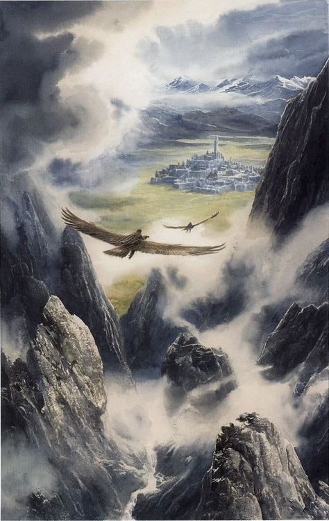 Alan Lee Art, Tolkien Artwork, Tolkien Illustration, Alan Lee, John Howe, Middle Earth Art, Tolkien Books, Tolkien Art, Lotr Art