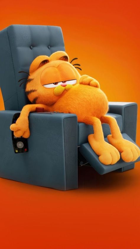 The Garfield Movie, Cartoon Garfield, Garfield The Movie, Garfield Movie, Best Cartoon Shows, Garfield Wallpaper, Garfield Images, Samsung Galaxy Wallpaper Android, Minion Phone Wallpaper