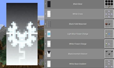 Angel Banner Minecraft, Dragon Banner Minecraft, Cool Minecraft Banners, Minecraft Glitches, Minecraft Banner Patterns, Snow Dragon, Minecraft Banner, Minecraft Banner Designs, Minecraft Banners