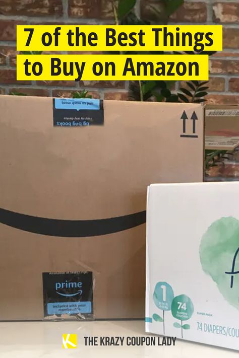 Wondering what the best things to buy on Amazon are? The Krazy Coupon Lady has the top Amazon finds that you should be saving on! Thanks to the dynamic pricing Amazon, Walmart, and Target engage in, many of their prices are neck and neck. That said, some things are still cheaper to buy on Amazon as a result of specific promotions Amazon offers or just knowing what brands Amazon consistently sells for less than the competition. We've got the shopping tips and money-saving hacks you need to know! Dollar General Penny Items, Top Amazon Finds, Things To Buy On Amazon, Cheap Family Vacations, Best Things To Buy, Amazon Sales, Saving Hacks, Free Activities For Kids, Amazon Hacks