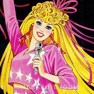 1986 Barbie and the Rockers Illustration | Illustration from… | Flickr 80s Barbie Illustration, Rocker Barbie, Barbie Artwork, Barbie Posters, Barbie Illustration, 80s Illustration, Barbie Drawings, Barbie And The Rockers, 80s Barbie