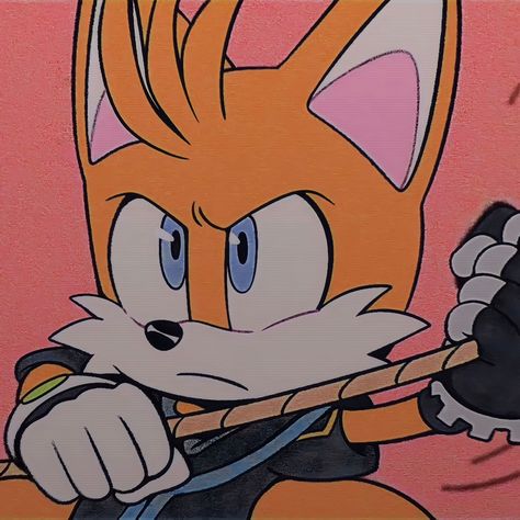 Tails Pfp, Tails Icons, Miles Prower, Tails Doll, Sonic Prime, Fox Boy, Hedgehog Movie, Sonic 3, Sonic Franchise