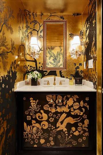 Cityscape Mural, Gournay Wallpaper, Chinoiserie Room, Antique Interior Design, De Gournay Wallpaper, Mini Bathroom, Hand Painted Wallpaper, Chinoiserie Wallpaper, Antique Interior