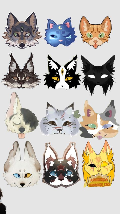 free therian masks Cross Fox Therian Mask, Therian Mask Ideas Free To Use, Animal Mask Ideas, Therian Mask Ideas Free To Use Drawing, Mask Ideas Art, Coyote Therian Mask, Free Therian Mask Ideas, Therian Cat Mask Ideas, Therian Mask Idea