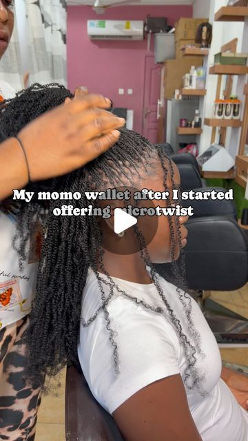 Fauxlocs,crochet,weaves Braids on Instagram: "We love to see clients rocking microtwist and proudly tagging us 🥳
We just hit 2millon views on @nhyiramaison page 
Call ☎️ 0548947612 to book an appointment 😘
•
•
•
#microtwist #twist #twiststyles #twistbraids #twister #retwist #twistoffate #twisty #twistoffate #microlocs #micro" Human Hair Mini Twists, Micro Twist Braids, Micro Twists, Micro Locs, Twist Styles, Mini Twists, Twist Of Fate, Crochet Weaves, Braids With Weave