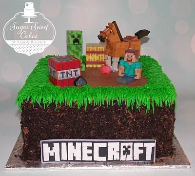 Pastel Minecraft, 9th Birthday Cake, Square Cake, Spiderman Cake, Themed Birthday Cakes, Minecraft Party, Chocolate Buttercream, 9th Birthday, Sweet Cakes