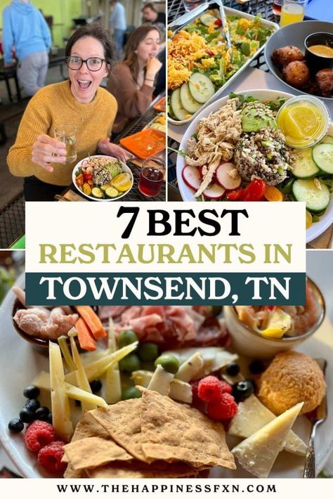 Townsend Tennessee, Tennessee Restaurants, Smokey Mountains National Park, Mountains Vacation, Smoky Mountains Vacation, Smoky Mountains Cabins, Tennessee Travel, Tennessee Vacation, Mountain Vacations