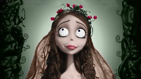 Corpse Bride Emily Alive, Corpse Bride Art, The Corpse Bride, Emily Corpse Bride, Tim Burton Corpse Bride, Tim Burton Characters, Tim Burton Art, Tim Burton Films, Dark Soul