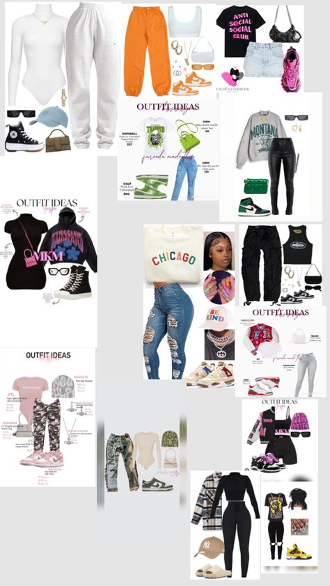 Shein Outfits With Jordans, Shein Inspired Outfits Back To School, Baddie Outfits For School Shein, Outfit Ideas Shein School, Anti Social Social Club Outfit, Shein Inspired Outfits Baddie, Baddie Outfits With Jordans, Middle School Outfits 7th Grade Baddie, Outfit Ideas For School Baddie