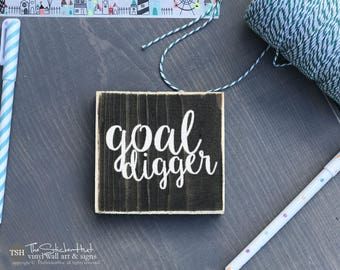 Wall Art Sayings, Alexa Do The Laundry, Funny Gift Quotes, Art Sayings, Vinyl Wall Words, Wooden Signs With Sayings, Custom Typography, Home Decor Wood, Goal Digger