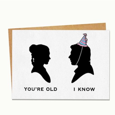 Calling all Star Wars fans!!!! This is our most popular Star Wars birthday card…and for good reason! Diy Star Wars Gifts, Nerd Birthday, Star Wars Cards, Gamer Birthday, Birthday Cards For Brother, Cool Birthday Cards, Funny Nerd, Star Wars Diy, Birthday Cards For Boyfriend