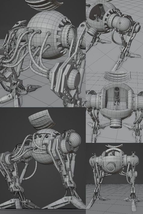 Sifi Characters, Hard Surface Concept Art, Robot Mechanics, Graffiti Images, Industrial Background, Robot Parts, Hard Surface Modeling, Celebrity Portraits Drawing, 3d Modeling Tutorial