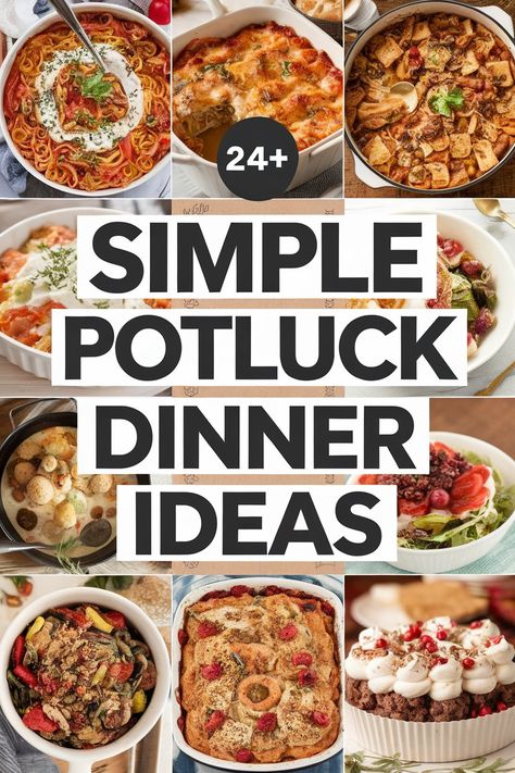 Plan your next gathering with tasty potluck dinner ideas that everyone will enjoy. From easy appetizers to delicious main dishes sweet desserts and sides these recipes will ensure your event is a hit. Perfect for family reunions friends' nights BBQs and church events. Enjoy fun cooking together and creating great memories! https://ostrali.com/potluck-dinner Potluck Dishes Low Carb, Food To Make For Potluck, Side Dish For Banquet, Shareable Dishes For Party, Best Potluck Main Dishes, Best Covered Dish Ideas, Dinner Gathering Ideas, Ladies Potluck Ideas, Friend Reunion Ideas