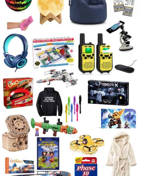 Gift Ideas For Boys 8-12, Best Gifts For Boys, Presents For Boys, Gifts For Teen Boys, Christmas Gifts For Boys, Real Moms, Old Christmas, 12th Birthday, Age 10