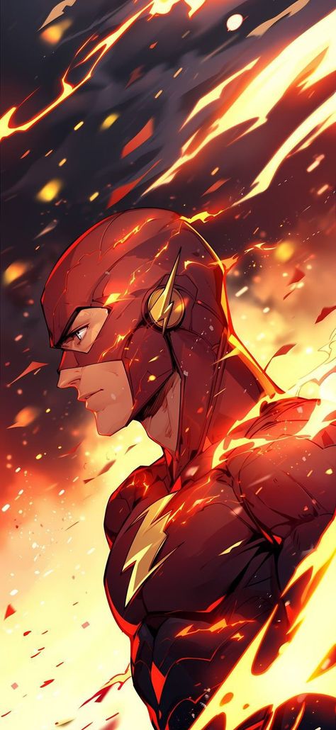 The Flash Wallpaper Iphone, Flash Wallpaper Iphone, The Flash Art, The Flash Wallpaper, Speedster Superhero, Flash Dc Comics, Flash Comics, Dc Comics Wallpaper, Retro Artwork