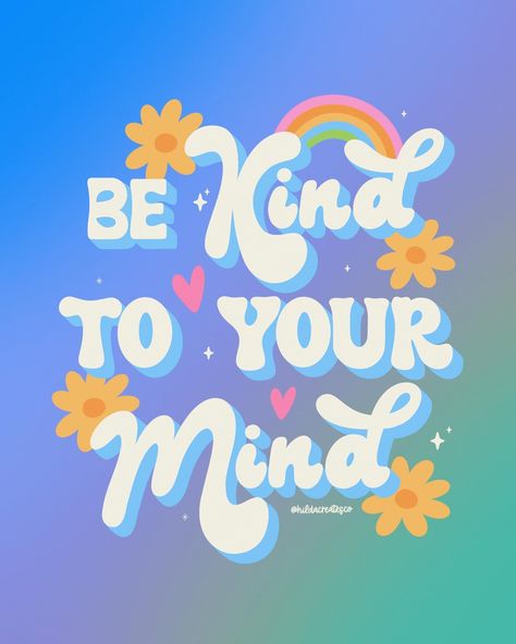 May is Mental Health Awareness Month, and here’s a little reminder: Be kind to your mind.🩷🧠✨ It’s okay to not be okay, it’s okay to prioritize your mental well-being, to take breaks. Mental health goes beyond just this month, it’s an on going journey. What’s something you do to prioritize your mental health? #MentalHealthAwareness #bekindtoyourself #mentalhealthquotes #handlettering #artlicensing #ladieswhodraw #drawingletters #letteringartists Mental Health Matters, You Matter, One day at... Mental Health Week, Be Kind To Your Mind, Mental Health Awareness Month, Before Going To Bed, Drawing Letters, Mental Health Day, Be Okay, You Matter, Mental Health Matters