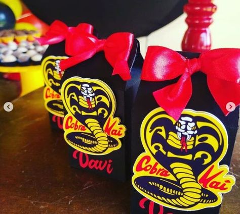 Cobra Kai Birthday Party Ideas, Cobra Kai Birthday Party, Corba Kai, Kid Cobra, 11th Birthday, Karate Kid, Birthday Party Ideas, Karate, Birthday Party Themes