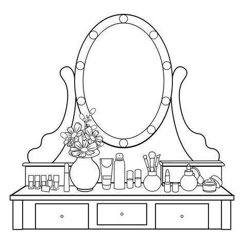 #coloring #coloringbook #coloringpage #컬러링 #컬러링북 #object #물건 #사물 #mirror #거울 #dressingtabel Find 2164 cool and free coloring pages for kids and adult in PENUP. You will find yourself relaxed after enjoying creative and fun-filled coloring artworks created by other users. Take a break and have some fun with various free coloring pages for everyone. 359 Favorites, 0 Usages. Vanity Logo, Table Sketch, Coloring Pages For Teenagers, Mirror Drawings, Dressing Table With Mirror, Art Gallery Wedding, Table With Mirror, Art Gallery Interior, Adult Coloring Designs