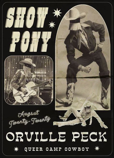 Orville Peck, Trajes Country, Cowboy Posters, Western Posters, Cowboy Aesthetic, Graphic Design Poster, Arte Horror, Gay Art, Western Art