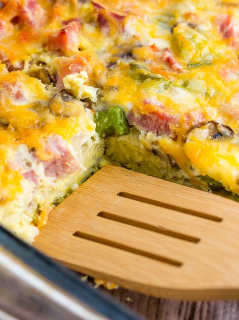 Western Omelet Bake Way To Say Good Morning, Allison Miller, Say Good Morning, Quiche Recipes Easy, Breakfast Recipes Sweet, Egg Recipes For Breakfast, Breakfast Recipes Casserole, Delicious Breakfast, Food For A Crowd