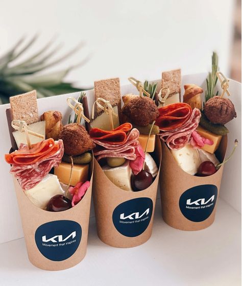 Graze Cups, Ideas Para Catering, Wedding Canapes, Cone Dessert, Charcuterie Display, Charcuterie Cups, Charcuterie Inspiration, Charcuterie Cheese, Charcuterie And Cheese Board