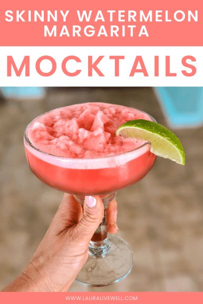 Margarita Mocktail Recipe, Margarita Mocktail, Frozen Watermelon Margarita, Summer Party Drink, Gel Candle, Frozen Drink, Frozen Watermelon, Paper Umbrella, Healthy Cocktails