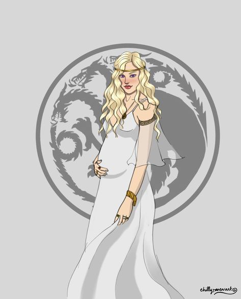 Daena The Defiant by chillyravenart on DeviantArt Targaryen Fanart, Rhaegar And Lyanna, Daeron Targaryen, Daena Targaryen, Drogon Game Of Thrones, Game Of Thrones Books, Elder Scrolls Art, George Rr Martin, Targaryen Art