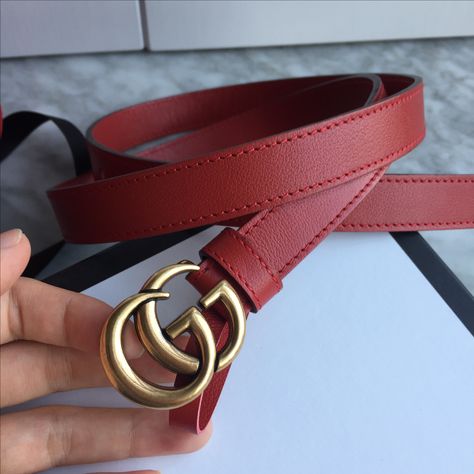 Gucci leather belt