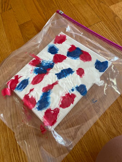 4th Of July Craft For Infant, July 4th Baby Craft, 4 Of July Infant Crafts, Infant Water Crafts, Fourth Of July Infant Activities, Toddler Crafts Fourth Of July, Infant Crafts Daycare Summer 4th Of July, Infant Fourth Of July Art, Forth Of July Baby Crafts