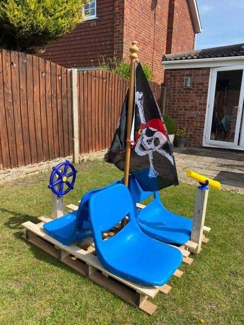 Diy Easy Playground, Diy Outdoor Playground Ideas, Eyfs Outdoor Area Pallets, Daycare Outdoor Play Area Diy, Preschool Playground Ideas Diy, Outdoor Recreational Area, Farm Playground Ideas, Outdoor Ideas Eyfs, Eyfs Outside Area