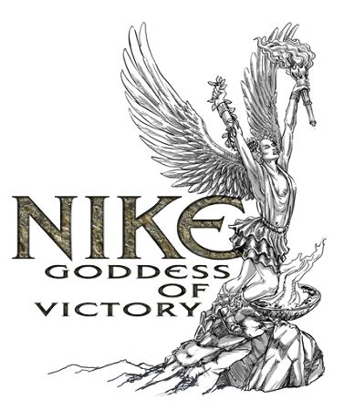 Nike Logo Evolution - The $35 Swoosh - Famous Logos Victory Tattoo, Nike Tattoo, Nike Goddess, Nike Goddess Of Victory, Greek God Tattoo, Quotes Greek, Gods And Generals, Logo Evolution, Goddess Of Victory