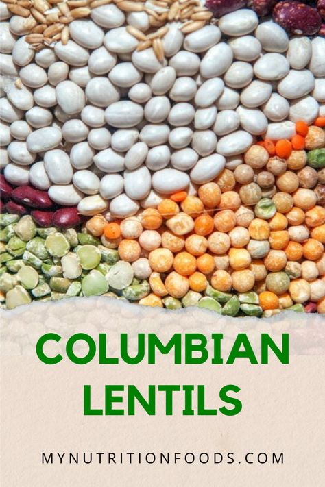 Discover the delicious and nutritious world of Colombian lentils! Learn how to cook them on the stove top or in a pressure cooker with ease. Colombian Lentils, Colombian Lentils Recipe, How To Make Lentils Taste Good, Indian Style Lentils, How To Sprout Lentils, Colombian Cuisine, Lentil Nutrition Facts, Lentil Dishes, Lentil Stew