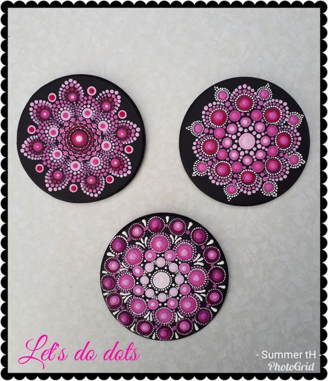 Pink Mandala Dot Art, Pink Dot Mandala, Painting Techniques Art, Pink Mandala, Mandala Jewelry, Mandala Rock Art, Mandala Art Therapy, Mandala Design Pattern, Pink Painting