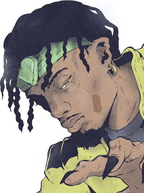 Carti Drawing, Carti Art, Playboy Carti, Jojo Reference, Rapper Art, Graffiti Style Art, Graffiti Styles, Hotel Art, Jojo Bizarre