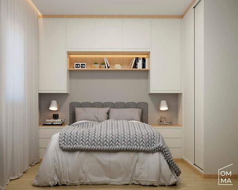 Architectural Digest Bedroom, Small Modern Bedroom, Bedroom Built Ins, Small Bedroom Interior, Bedroom Built In Wardrobe, Bedroom Redesign, Small Bedroom Furniture, Small Room Design Bedroom, Design Your Bedroom