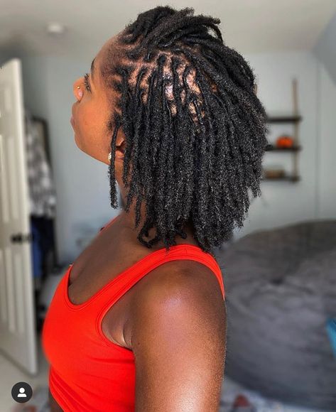 Loc Appreciation on Instagram: “Love these locs!!! 😍🌱 She’s a #LocLady 🌱✨ Ft. @locdslp • • Tag #LocLady for a feature! • • #locs #loccommunity #locd #locladyapparel…” Feminine Locs, Dread Journey, Short 4c Hair, Loc Inspiration, Speech Pathologist, Beautiful Locs, Sister Locs, Loc Extensions, Beautiful Dreadlocks