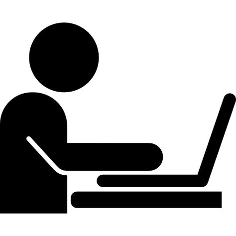 Laptop Png, Man Working On Laptop, Work Icon, Working On Laptop, Picsart Png, Man Working, Communication Logo, Human Icon, Gadgets Technology Awesome