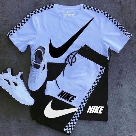 Boys Shirts Pattern, Nike Clothes Mens, Stylish Mens Suits, Hype Clothing, Fitness Wear Outfits, Mens Casual Outfits Summer, Sneakers Fashion Outfits, Black Men Street Fashion, Image Swag