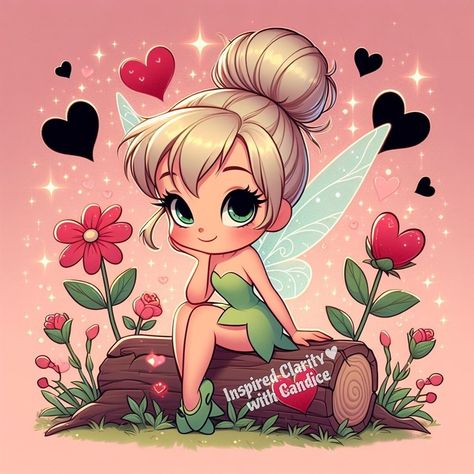 Chibi Tinkerbell, Baby Tinkerbell, Cute Tinkerbell, Tinkerbell Characters, Tinkerbell Wallpaper, Baby Disney Characters, Walt Disney Princesses, Valentine Images, Air Dry Clay Projects