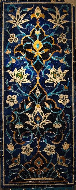 Persian Mosaic, Mosaic Stained, Islamic Patterns, Hur Man Målar, Iranian Art, Persian Pattern, Mosaic Projects, Stained Glass Mosaic, Pics Art