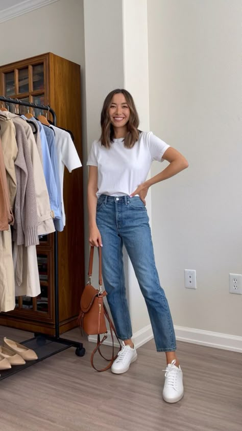 Casual Chic Outfits, Casual Day Outfits, Casual Chic Outfit, Casual Work Outfits, Simple Trendy Outfits, Basic Outfits, Chic Outfit, Day Outfits, Wardrobe Ideas