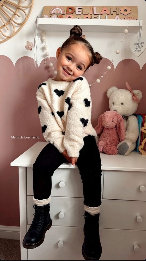 Kids Dr Martens Outfit Girl, Thanksgiving Toddler Girl Outfit, Winter Outfit For Girls Kids, Kids Fall Outfits Daughters, First Birthday Guest Outfit, Pumpkin Patch Outfit Toddler Girl, Toddler Outfits Girl Winter, Toddler Picture Day Outfit School, Picture Day Outfit Ideas Elementary Kids