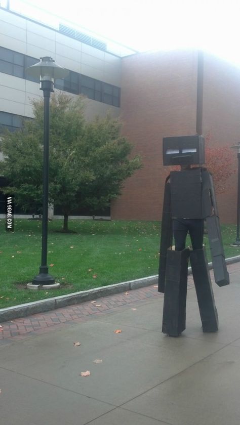 Enderman Halloween Costume, Minecraft Enderman Costume, Enderman Cosplay, Enderman Costume, Minecraft Cosplay, Minecraft Halloween, Minecraft Enderman, Minecraft Costumes, Halloween Costumes 2014