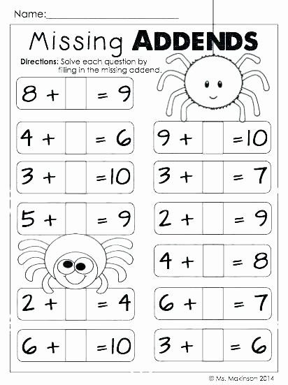 Missing Addend Worksheets Kindergarten 7 Addition Grade Printable First Math Worksheets Adding 1 5 Wor October Printables, Year 1 Maths Worksheets, Halloween Math Worksheets, Missing Addends, Missing Addend, First Grade Math Worksheets, Mathematics Worksheets, Worksheets Kindergarten, First Grade Worksheets